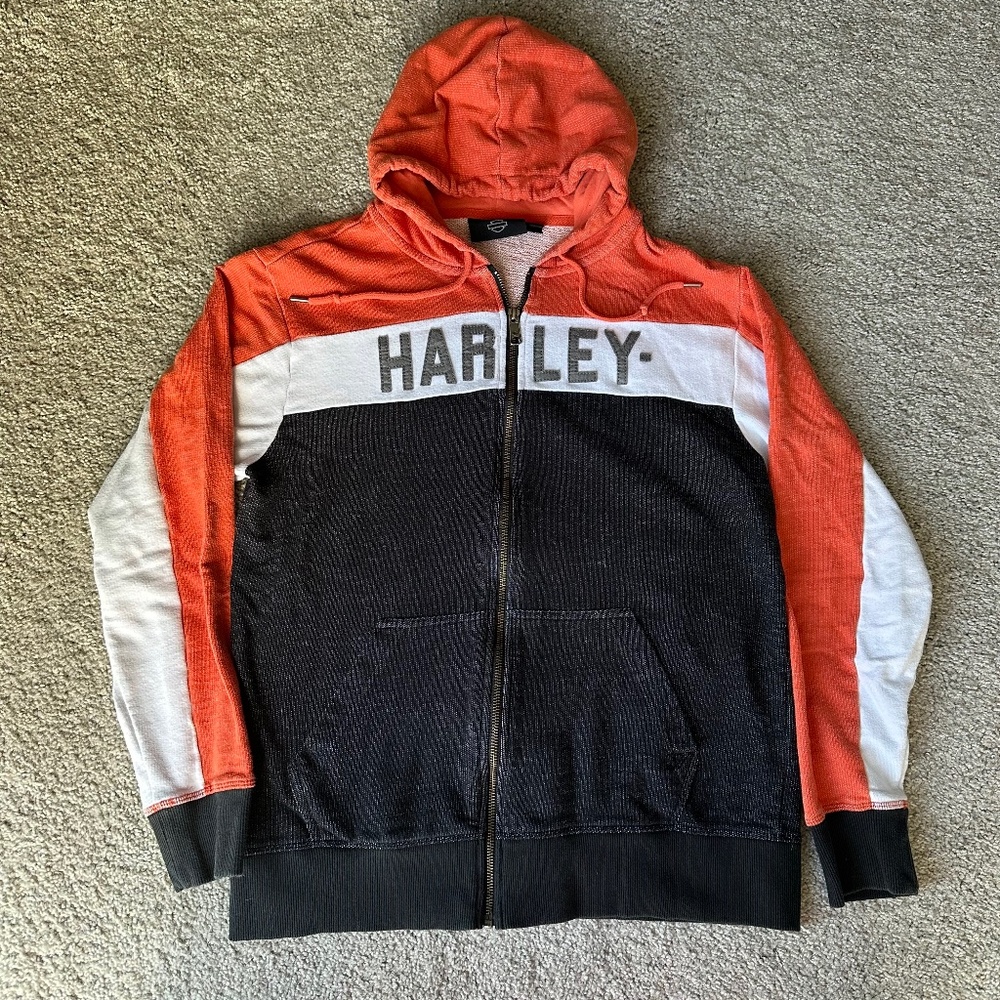 Harley-Davidson Men's Traditional Zip-Up Hoodie